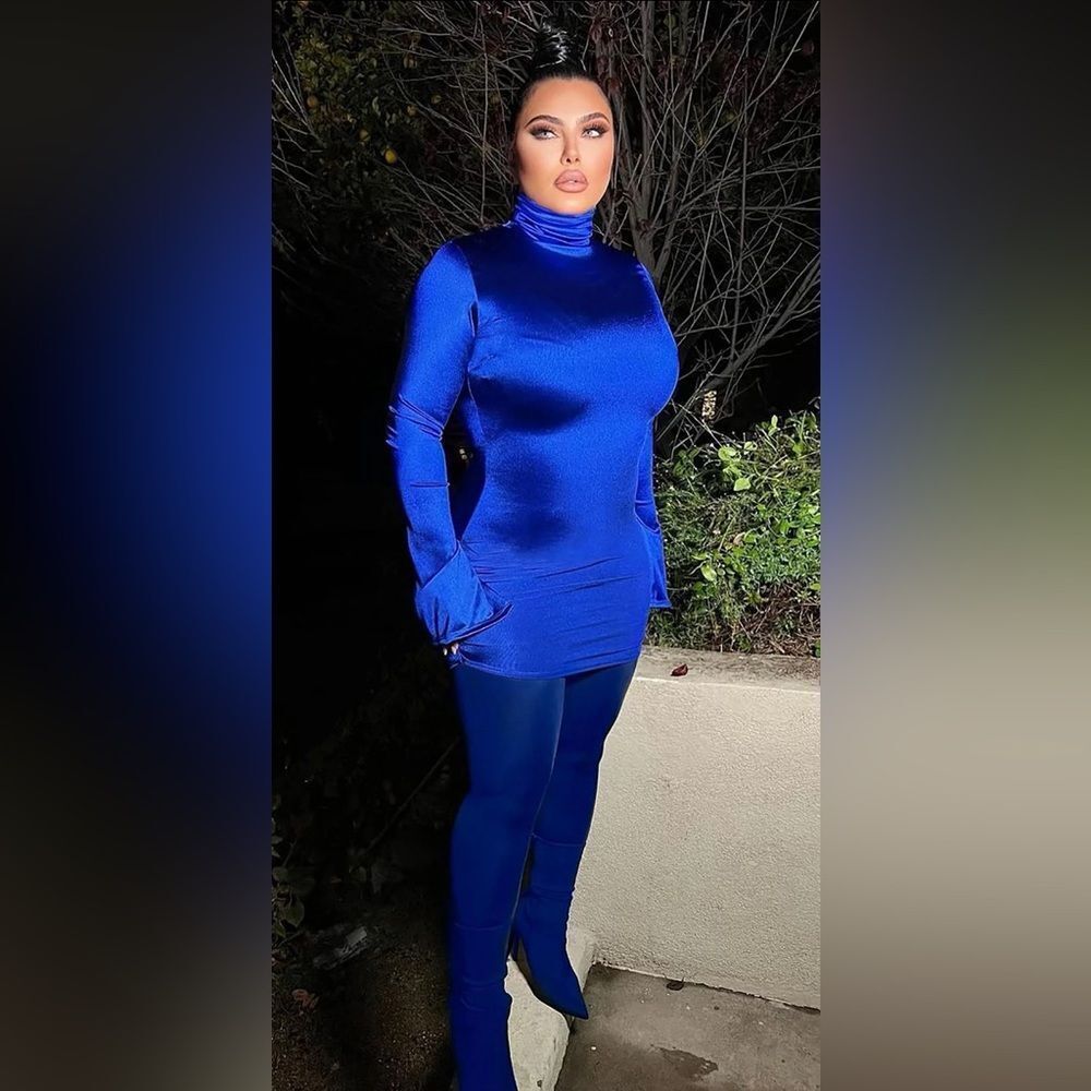 Fashion Nova Treat Yourself Mini Dress Royal - Picture 2 of 7